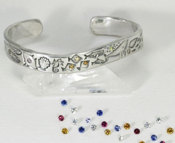 Silver with Gemstones