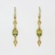 'Chartreuse', 18ct Yellow Gold earrings set with Ceylon Chrysoberyl and Diamonds