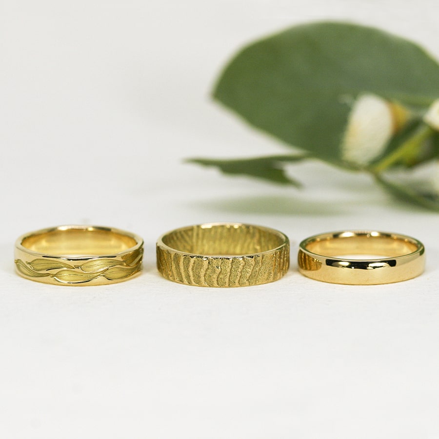 Gold on sale band design