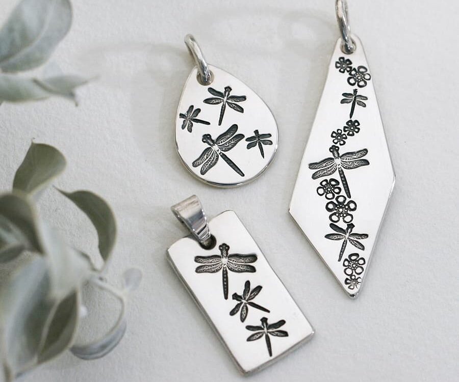 Pendants in a variety of shapes and designs