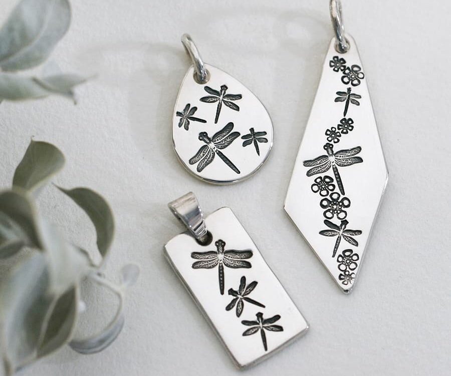 Pendants in a variety of shapes and designs