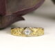 20. 'Star of the South', 18ct White and Yellow gold, set with 11pt Diamond