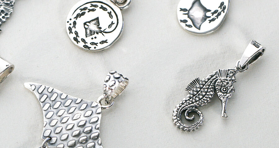 Ocean inspired pendants
