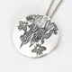 gum-leaf-bees-john-miller-design-sterling-silver-pendant-domed