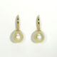 Golden South Sea Pearl drop earrings 9ct yellow gold