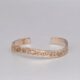 "Geographe Adventures" 18ct rose gold cuff with diamond