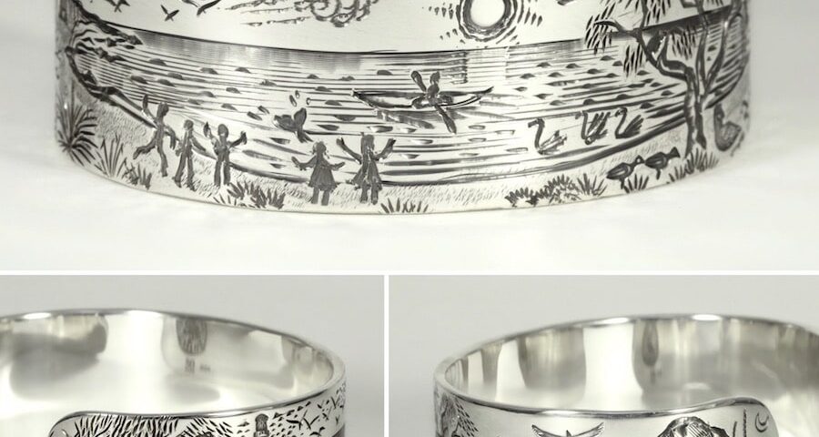 Custom Order Sterling Silver Cuff