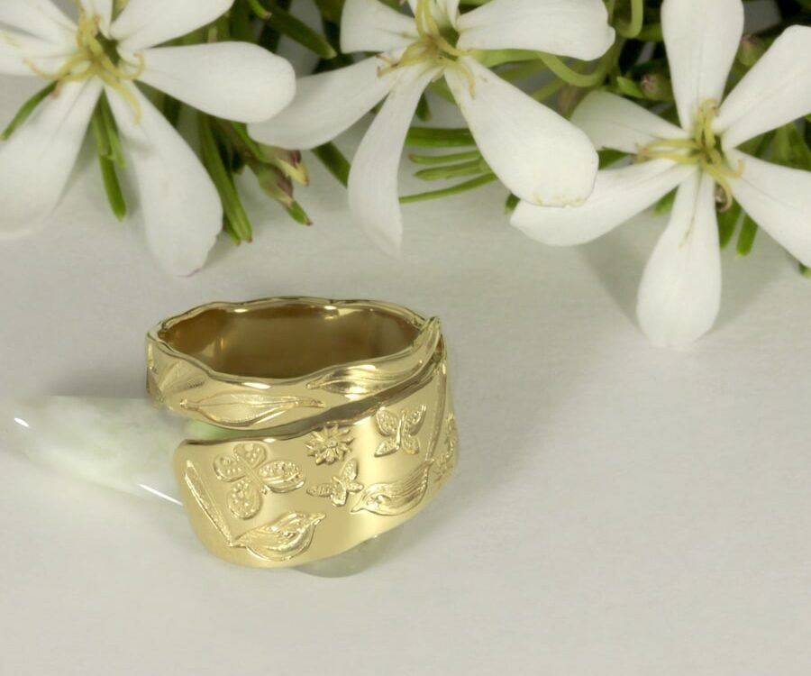 All About Spring 18ct Yellow Gold Ring
