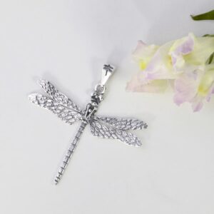 Dragonfly Sterling Silver Pendant