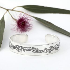 Garden Gums Sterling Silver Cuff