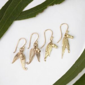 Gold Gum 18ct Yellow Gold Earrings