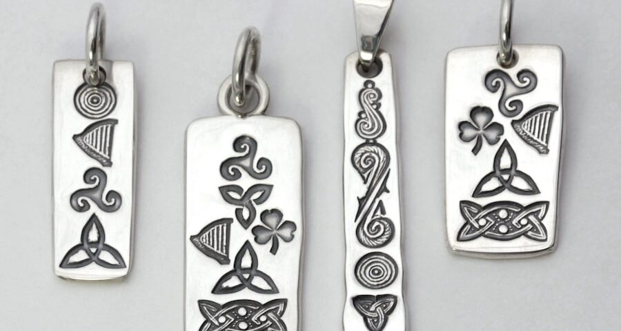Irish Symbol Sterling Silver Pendant