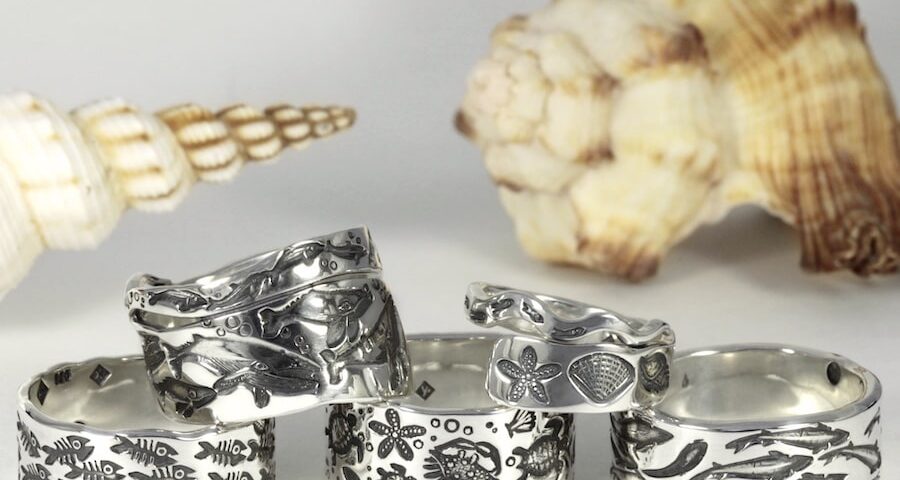 Ocean Rings Sterling Silver Ring