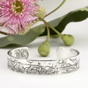 Outback Adventure Sterling Silver Cuff