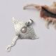 Pearl Mantaray Sterling Silver Pendant