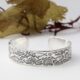 Ocean Extreme Sterling Silver Underwater Story Cuff