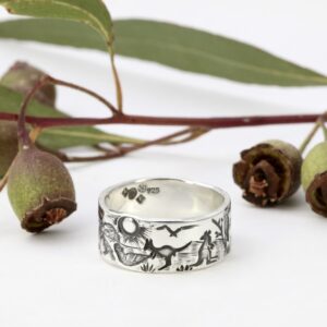 Outback Sterling Silver Ring