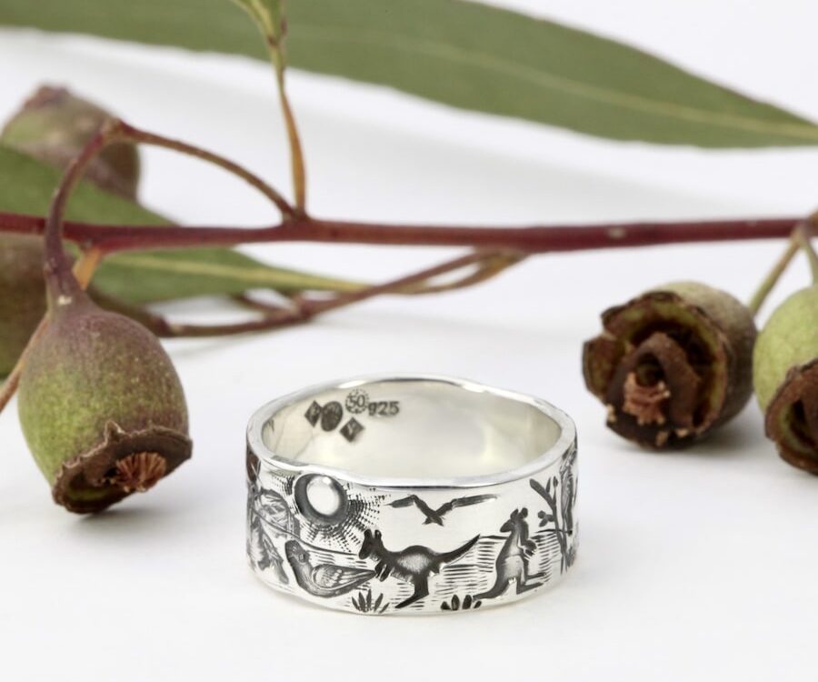 Outback Sterling Silver Ring