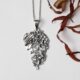 Sterling Silver Fused Jellyfish Pendant
